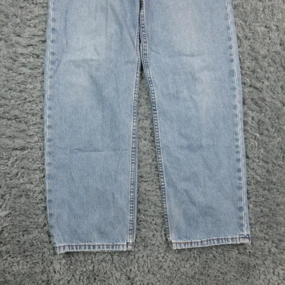 Levi's 550 Jeans Mens 36x32 Blue Relaxed Fit Tapered Leg Denim Pants 35x30.5*